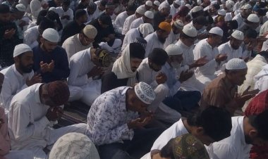 बड़वानी के जामा मस्जिद में सुबह 9:30 बजे नमाज:ईद उल अजहा पर लोगों ने लोगों ने दी मुबारकबाद