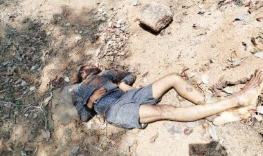 माहभर पहले के वैवाहिक बंधन में बंधे युवक की पत्थर कुचलकर हत्या