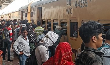 गोंदिया में आरओआर का काम जारी:4&5 जून को सीआरएस जांच, ट्रेनों की लेट लतीफी से यात्री परेशान