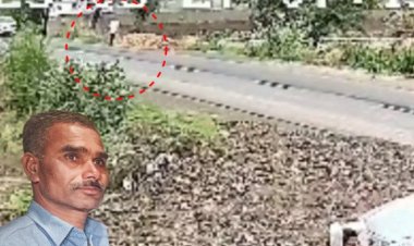 उज्जैन में तेज रफ्तार कार ने किसान को मारी टक्कर:वीडियो आया सामने; हादसे के बाद मौके फरार हुआ कार ड्राइवर