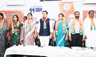 भाजपा का हर कार्यकर्ता परिवर्तन का वाहक, इस विचारधारा को लेकर हमें आगे बढऩा है-लक्ष्मी