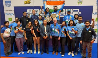 म्यूनिख में भारतीय निशानेबाजों ने चमक बिखेरी, दो स्वर्ण और दो कांस्य पदक लेकर स्वदेश लौटे