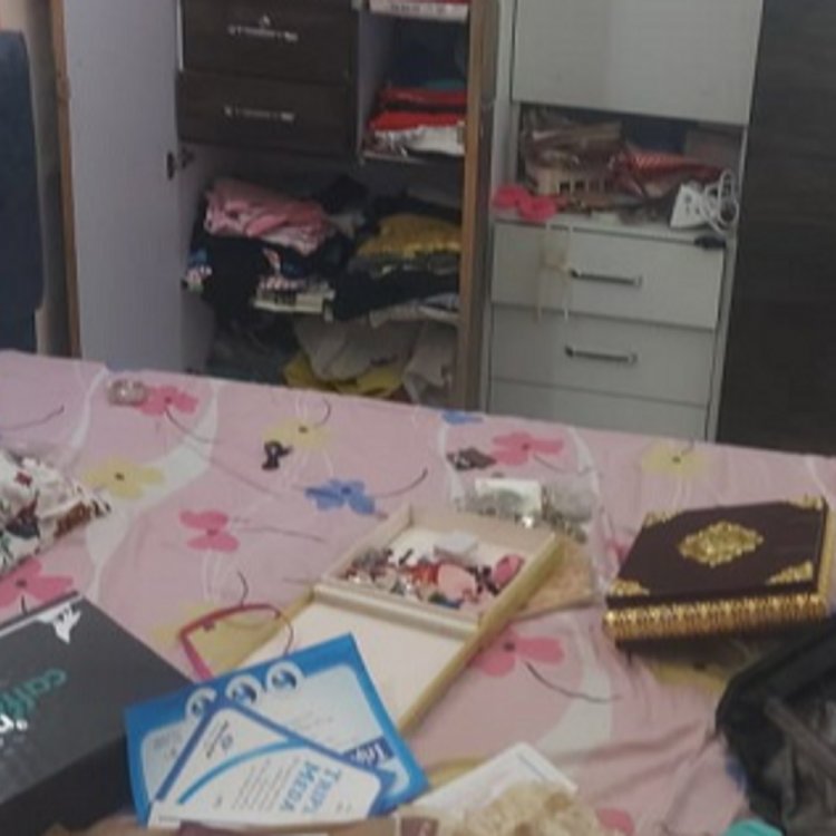 फाइनेंस कंपनी के घर से 5 अंगूठी, हार, मंगलसूत्र चोरी:ताला तोड़कर लाखों के जेवर ले गए चोर; बेटी का मुंडन कराने गया था परिवार