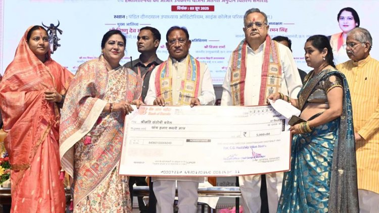 छत्तीसगढ़ में हस्तशिल्प विकास की अपार संभावना – मुख्यमंत्री विष्णु देव साय