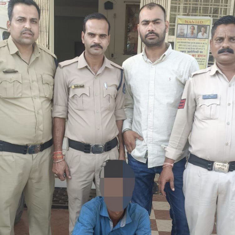 गुना में पर्स ढूंढने आने पर पकड़ाया ट्रैक्टर चोर:पुलिस से बोला- मैं अनाथ हूं, घरवालों ने कचरे में फेंका; सख्ती करने पर कबूली वारदात​​​​​​​