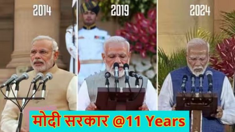 संकल्प से सिद्धि तक: पीएम मोदी के सत्ता में 11 साल पूरे होने पर बीजेपी का आज से कैंपेन, PM Modi ने सोशल मीडिया पर महिलाओं के लिए लिखा स्पेशल मैसेज