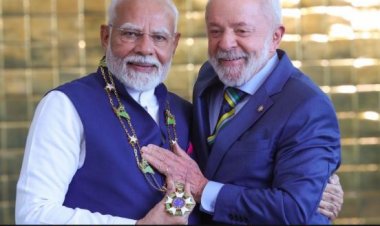 पीएम नरेंद्र मोदी को ब्राजील का सर्वोच्च नागरिक सम्मान मिला, राष्ट्रपति लूला ने नेशनल ऑर्डर ऑफ सदर्न क्रॉस से नवाजा, नामीबिया के लिए हुए रवाना