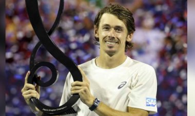 डी मिनौर ने तीन चैंपियनशिप प्वाइंट बचाकर जीता वाशिंगटन खिताब