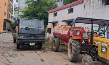 टीकमगढ़ में बारिश के मौसम में भी पानी नहीं:नगर पालिका के 27 वार्डों में 4 दिन से पानी नहीं, ट्रांसफार्मर बदलने की वजह बताई