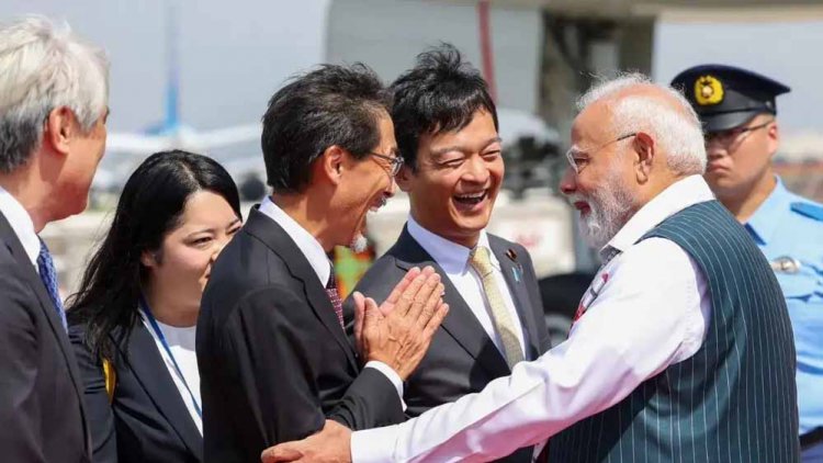 जापान में गायत्री मंत्र और भजन के बीच पीएम मोदी का भव्य स्वागत, वीडियो वायरल