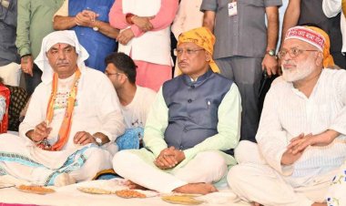 मुख्यमंत्री श्री विष्णु देव साय संत बाबा हरदास राम साहिब जी की बरसी महोत्सव में हुए शामिल