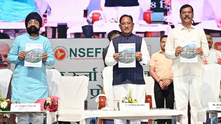 प्रदेश में सौर ऊर्जा के उपभोक्ता ऊर्जा उत्पादक के साथ-साथ बन रहे हैं ऊर्जा दाता : मुख्यमंत्री श्री साय