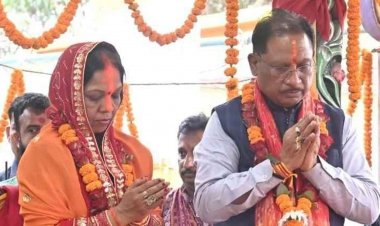 मुख्यमंत्री श्री विष्णुदेव साय ने महाप्रभु श्री जगन्नाथ का लिया दर्शन, प्रदेश की सुख-समृद्धि और जनकल्याण की कामना की.