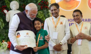 प्रधानमंत्री श्री नरेंद्र मोदी जी ने हृदय रोग से स्वस्थ हुए बच्चों से संवाद किया।