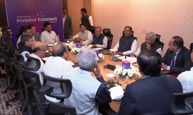 अहमदाबाद के टेक्सटाइल एसोसिएशन समूह ने मुख्यमंत्री विष्णुदेव साय से की मुलाकात.