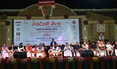 स्वदेशी मेला सिर्फ एक आयोजन नहीं, बल्कि हमारी अस्मिता और आत्मसम्मान का उत्सव भी.