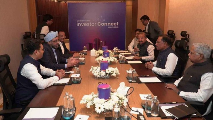 वेल्सपन समूह सहित उद्योगपतियों ने छत्तीसगढ़ में निवेश की इच्छा जताई.