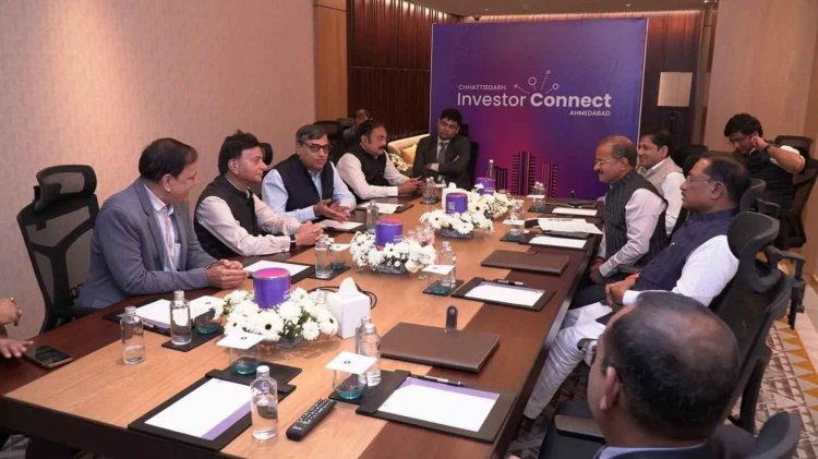 चिरिपाल इंडस्ट्रीज लिमिटेड के निदेशक ज्योति प्रसाद चिरिपाल ने मुख्यमंत्री विष्णुदेव साय से की मुलाकात.