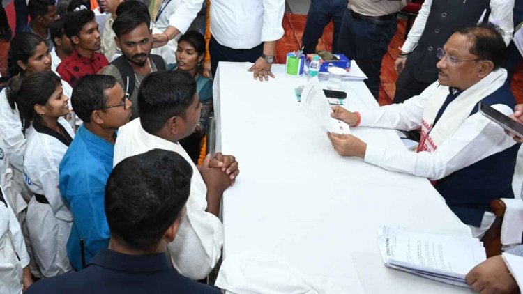 मुख्यमंत्री श्री विष्णु देव साय ने खिलाड़ियों को हरसंभव सहयोग का भरोसा दिया.