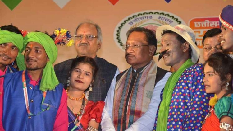 देश की राजधानी में छत्तीसगढ़ की लोक संस्कृति का भव्य प्रदर्शन.