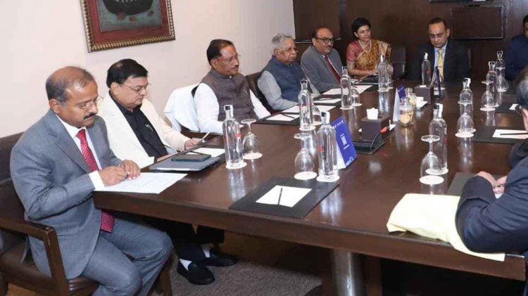 दिल्ली में ‘Chhattisgarh Investor Connect’ के तहत मुख्यमंत्री श्री विष्णुदेव साय..