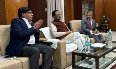 मुख्यमंत्री श्री विष्णु देव साय ने मध्यप्रदेश में नई सिंचाई तकनीक 'प्रेशर इरिगेशन नेटवर्क' की प्रस्तुति का किया अवलोकन.