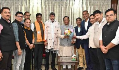 मुख्यमंत्री श्री विष्णु देव साय से क्रेडाई और रियल एस्टेट के प्रतिनिधिमंडल ने सौजन्य मुलाकात की.