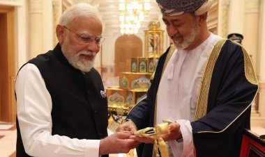 ओमान के सर्वोच्च नागरिक सम्मान से अलंकृत हुए प्रधानमंत्री श्री नरेंद्र मोदी.