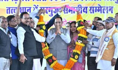 मुख्यमंत्री श्री साय शामिल हुए पेंशनर सम्मेलन में