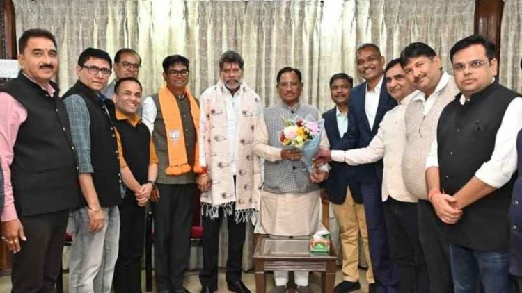 मुख्यमंत्री श्री विष्णु देव साय से क्रेडाई और रियल एस्टेट के प्रतिनिधिमंडल ने सौजन्य मुलाकात की.