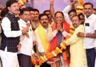 मुख्यमंत्री श्री विष्णु देव साय ने जुनवानी नर्मदा धाम में की पंच कुंडीय श्री रुद्र महायज्ञ की परिक्रमा.
