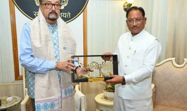 राज्यपाल श्री रमेन डेका के जन्मदिन के अवसर पर मुख्यमंत्री श्री विष्णु देव साय ने उन्हें बधाई और शुभकामनाएं दीं।